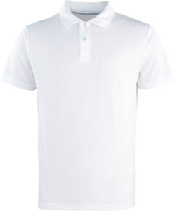 Zurroo | Polo manches courtes personnalisé pour homme Blanc